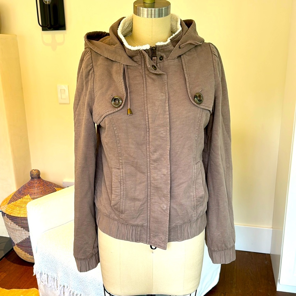 Anthropologie Allihop zip up hoodie